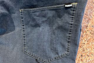 The pockets on Rosti's Roster bib jeans