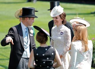 Kate Middleton Princess Beatrice, Prince William and Princess Eugenie
