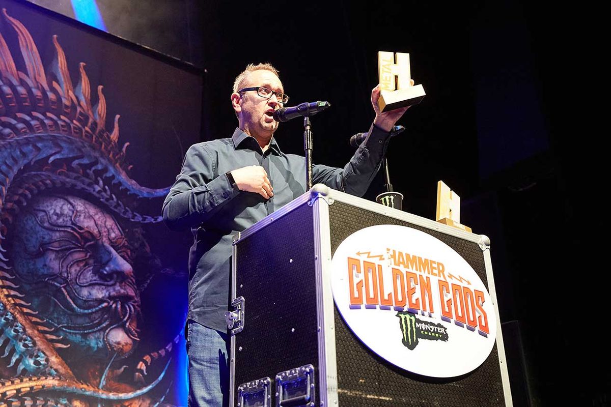 Andy Copping at the Golden Gods