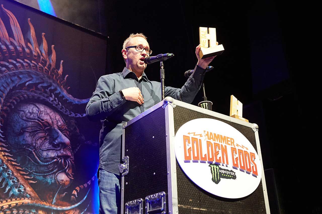 Andy Copping at the Golden Gods