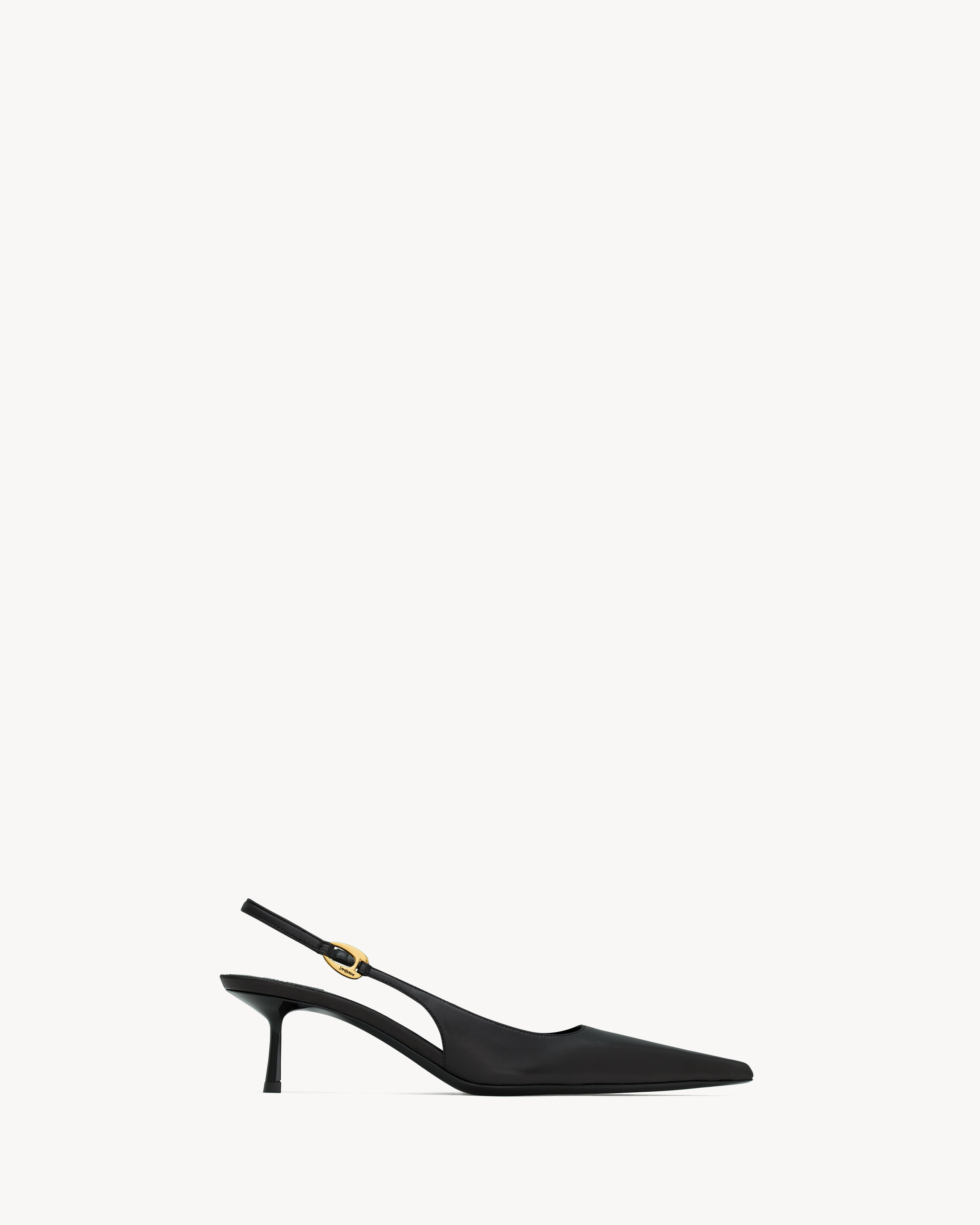 Vendome Slingback Pumps in Smooth Leather