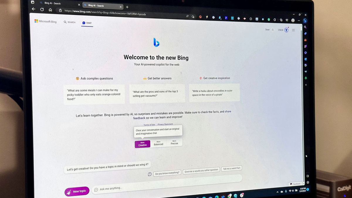 How to use GPT-4 for free with Bing AI Chat | Laptop Mag