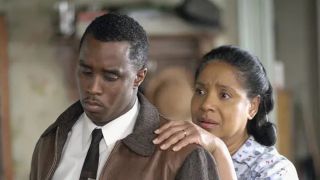 Sean Combs and Phylicia Rashad in A Raisin in the Sun