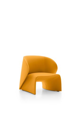 Milan Design Week B&B Italia Narinari armchair in orange