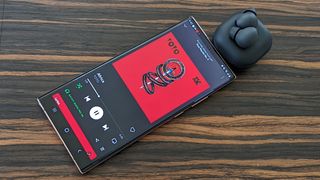 Toto's "Africa" playing on the Samsung Galaxy Buds 2 Pro