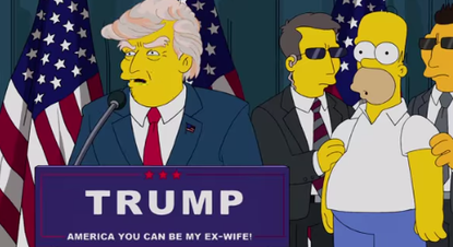 The Simpsons Donald Trump 