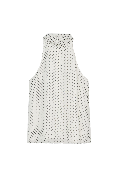 ZARA, Zw Collection Polka Dot Halter Top
