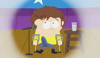 Jimmy does a little standup at South Park elementary