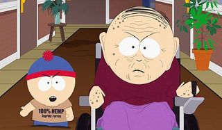 Grandpa Marsh with Stan on South Park