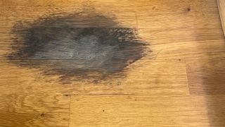 water stains on wood