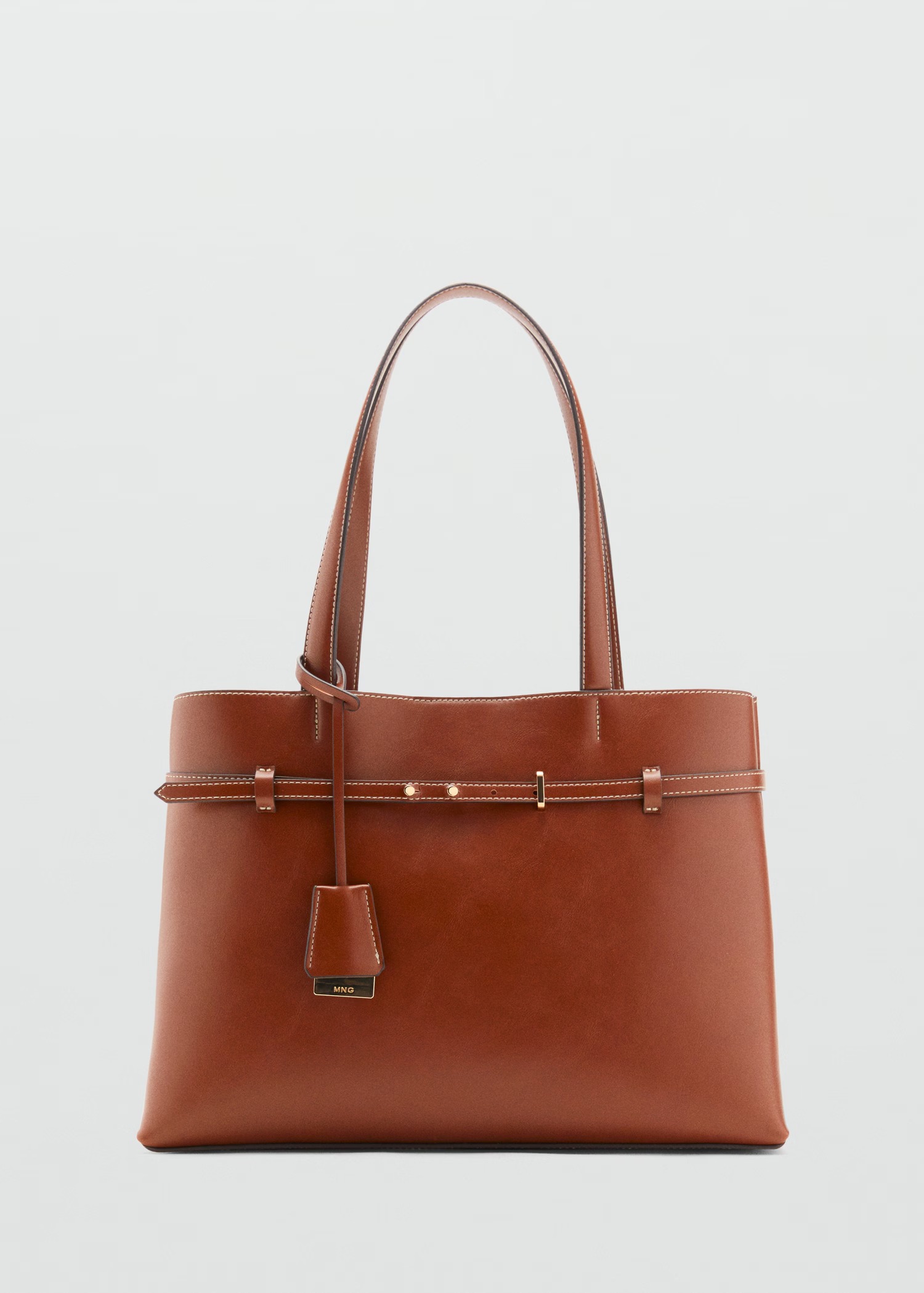 MANGO, Shopper Bag With Charm - Women | Mango Usa