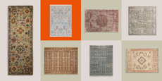 Vintage-inspired rugs collection