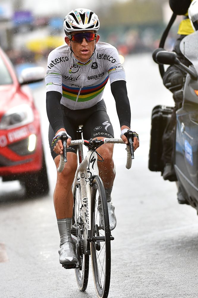Michal Kwiatkowski was fourth.