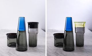‘Incalmo’ glass cups and vases