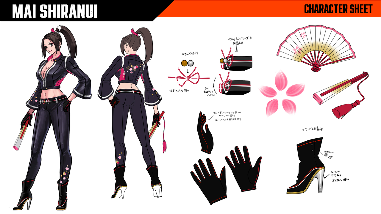 Fatal Fury City of the Wolves art; video game concept art for characters in a martial arts game