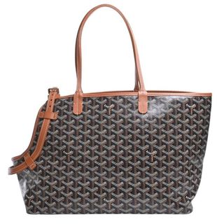 Goyard Cyan Gris Pet Carrier Bag Brown