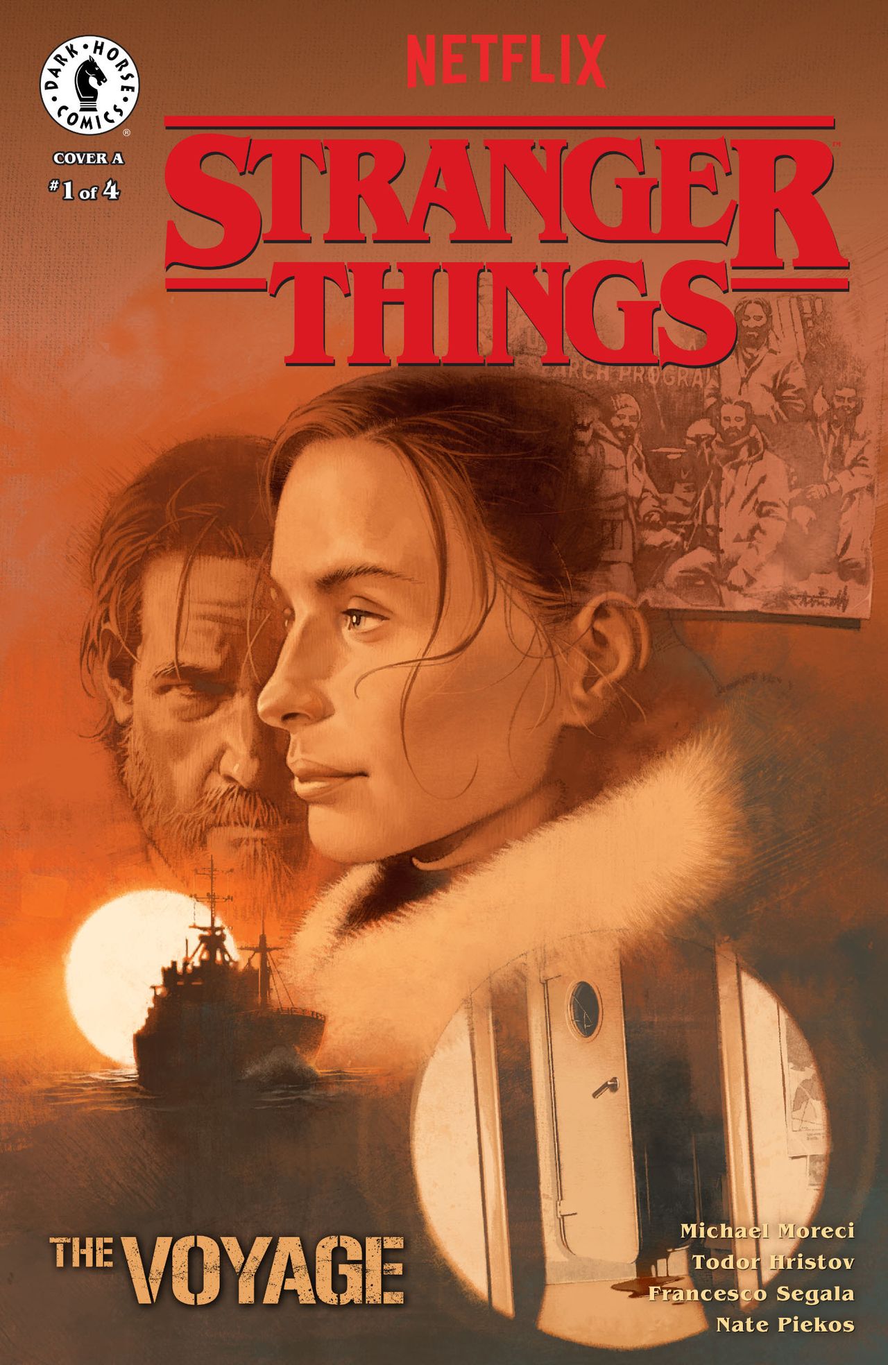 Covers for Stranger Things: The Voyage #1.