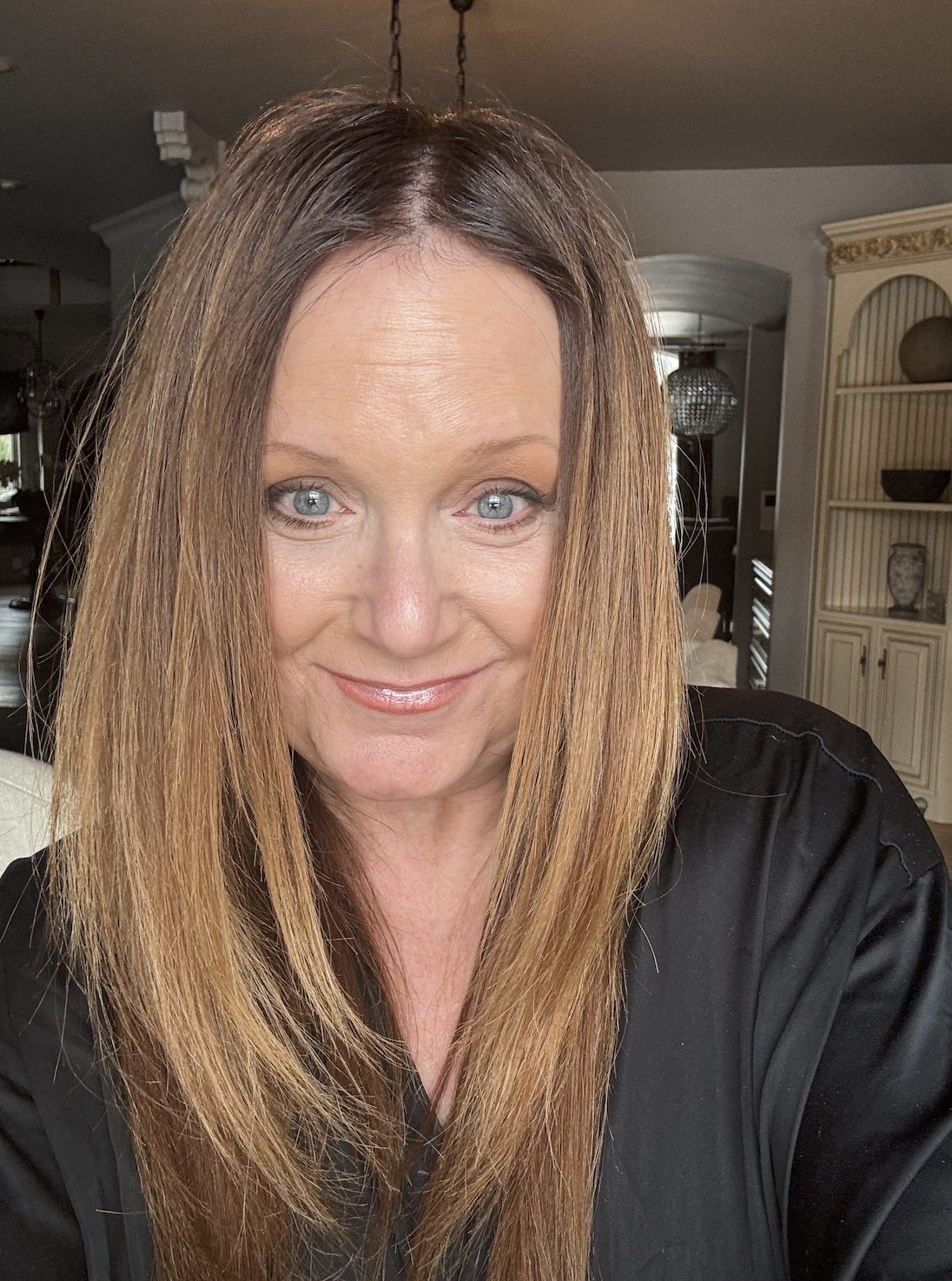 Mindy Holender after testing Briogio's Don't Despair Repair Hair Mask.