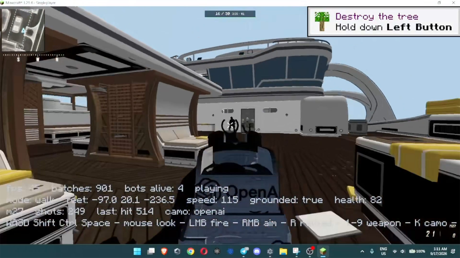 Dev gets CoD: Black Ops 2 Hijacked map running natively in Minecraft