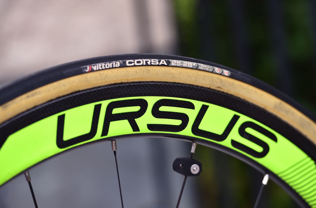 Vittoria Corsa tyres aren't as common as they once were in the peloton but are the choice of Southeast