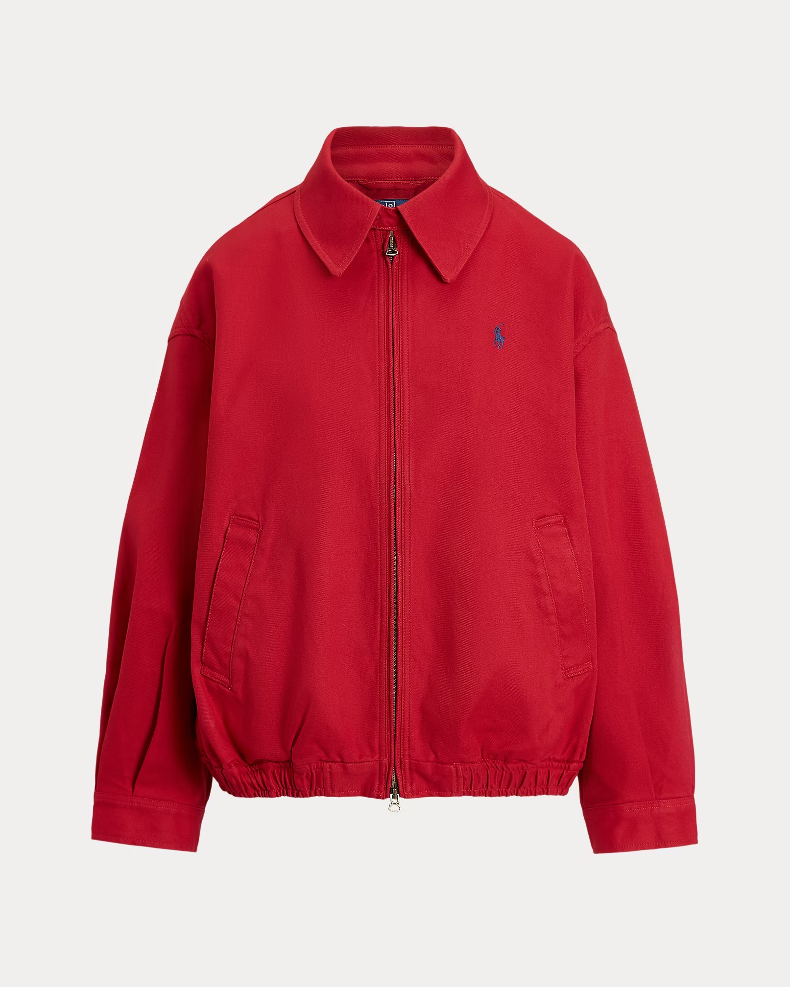 Oversized Cotton Windbreaker