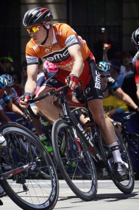Rohan Dennis (BMC) during the final moments of the 2015 Tour Down Under