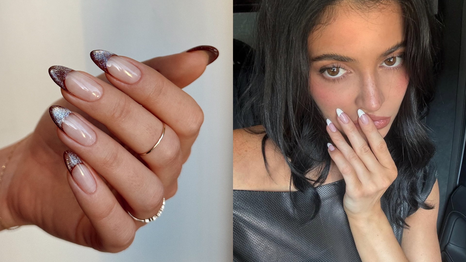 Fall French Tip Nail Ideas