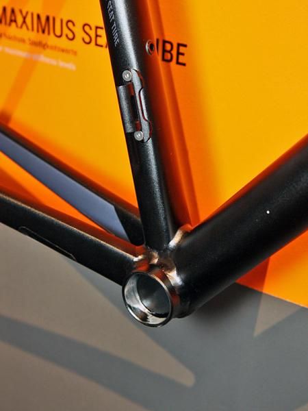 Canyon has given the Maximus seat tube a new shape on its revamped Ultimate AL frame.