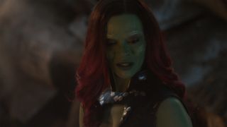 Zoe Saldana as Gamora in Avengers: Endgame