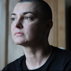 Irish singer and songwriter Sinead O'Connor posed at her home in County Wicklow, Republic Of Ireland on 3rd February 2012.