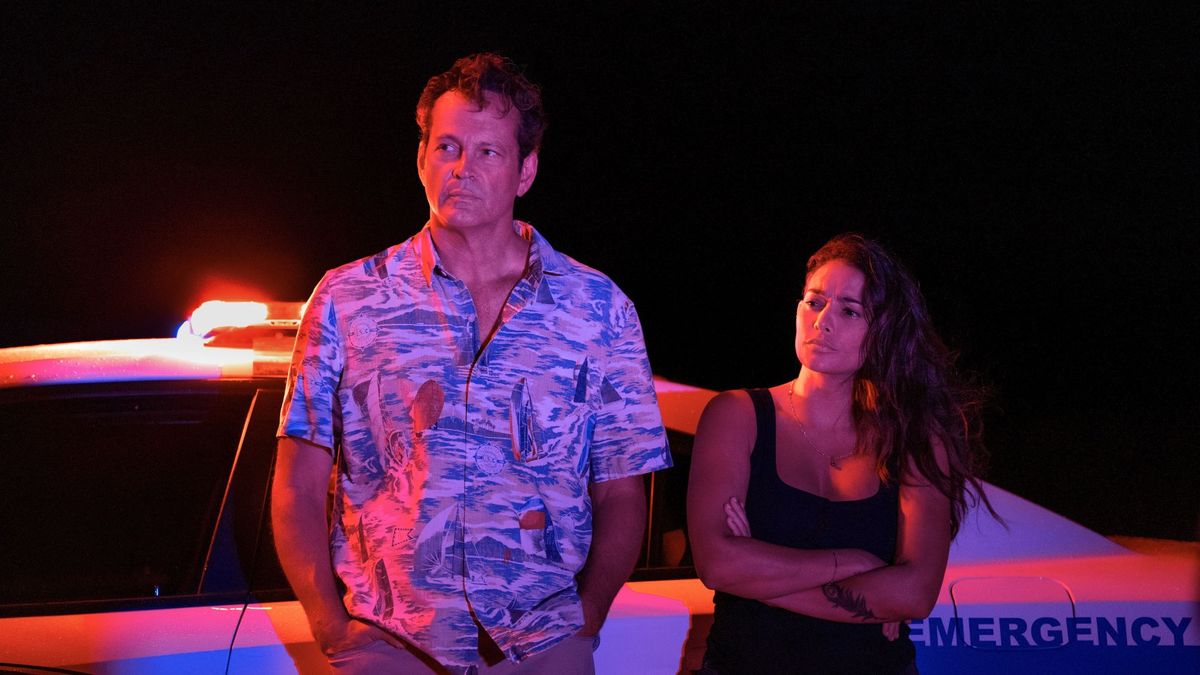 Vince Vaughn and Natalie Martinez in Bad Monkey