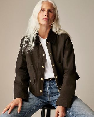 Short Barn Jacket™ in English Ripstop Cotton