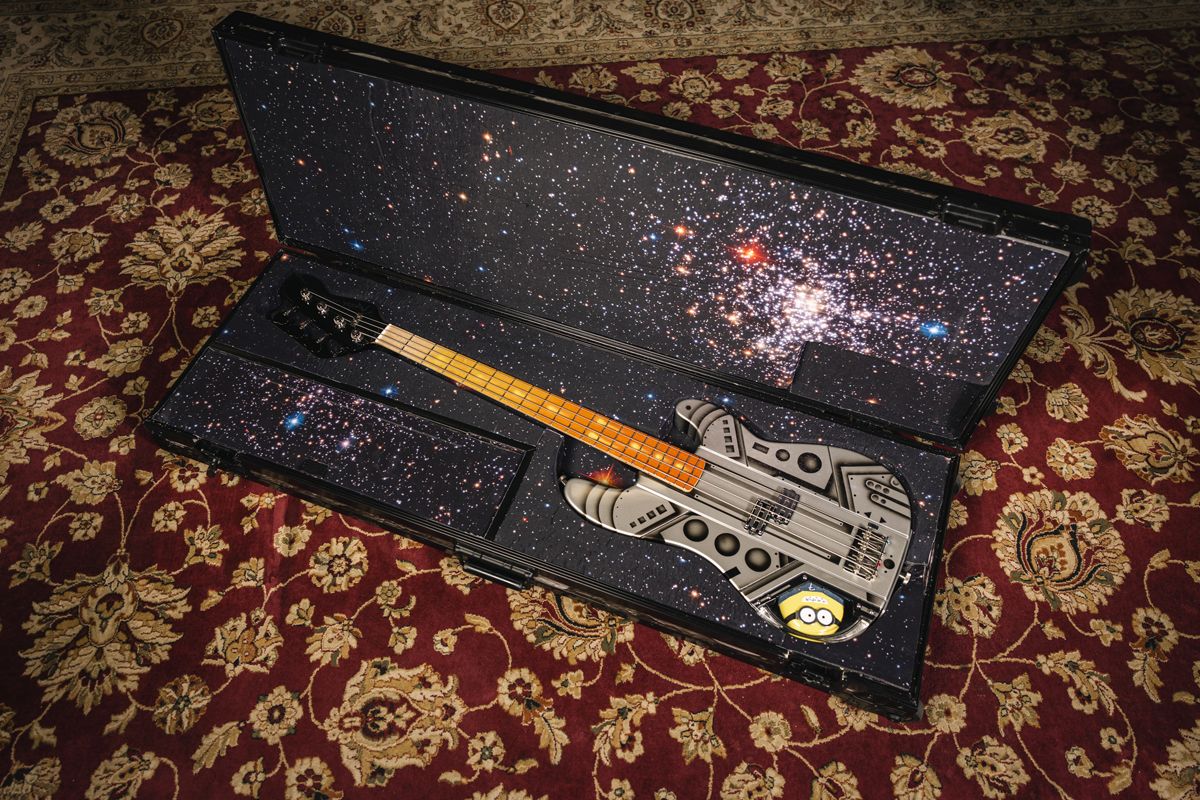 Fender Minions: Rise of Gru guitar