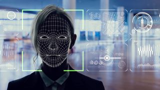Image depicting facial recognition