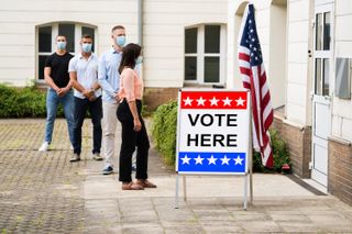 Voting with masks