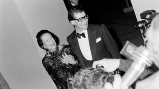 Diana Vreeland and Yves Saint Laurent