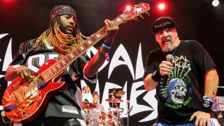 Suicidal Tendencies and Thundercat onstage