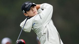 Sung Hyun Park takes a shot at the 2023 US Women's Open