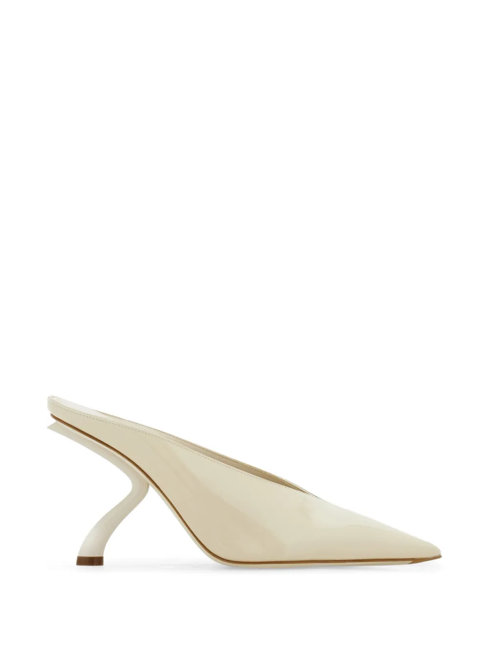 Ferragamo Patent-Finish Pointed-Toe Pumps | 4 Wide