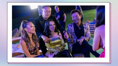 the case of Netflix's Bling Empire in season 3 of the show, including Christine Chiu and Kane Lim