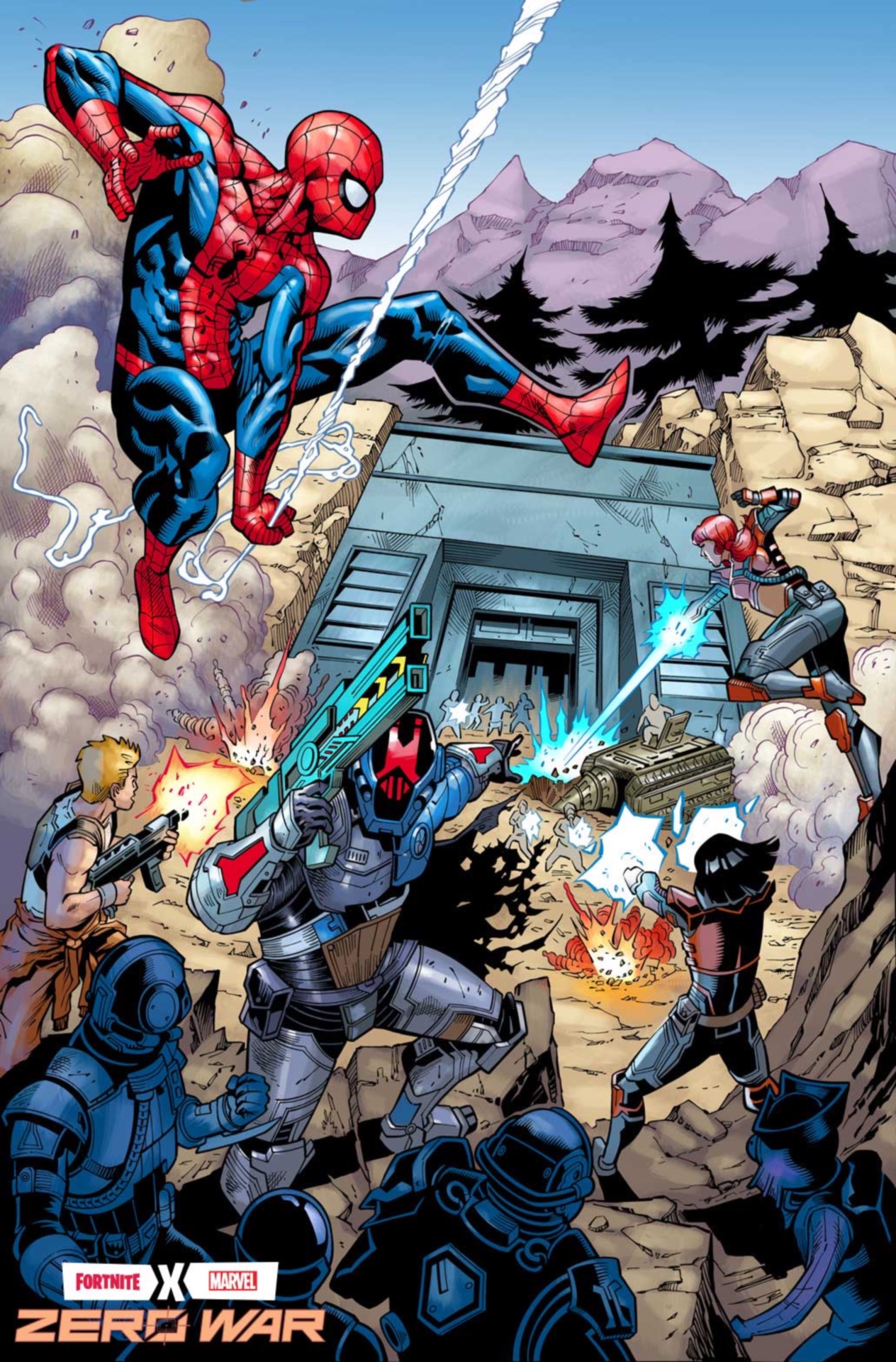 Fortnite X Marvel Zero War #1 preview page