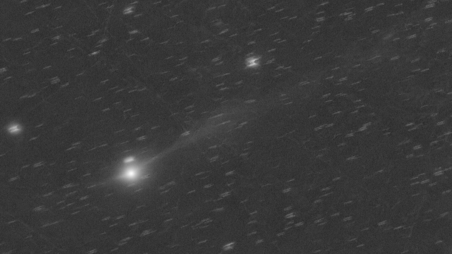 Interstellar Comet 3I/ATLAS as imaged from Manciano, Italy on Nov. 11. 