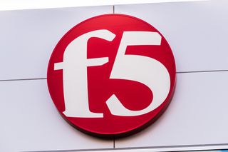 F5 sign on a white building