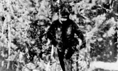 A 1981 photo allegedly capturing the man-ape emerging from a clump of trees: New supposed footage of Bigfoot has emerged, and the internet is abuzz over its validity (or lack thereof).