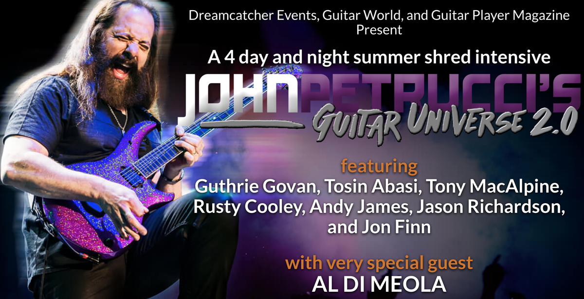 John Petrucci Announces Guitar Universe 2.0 Guitar World