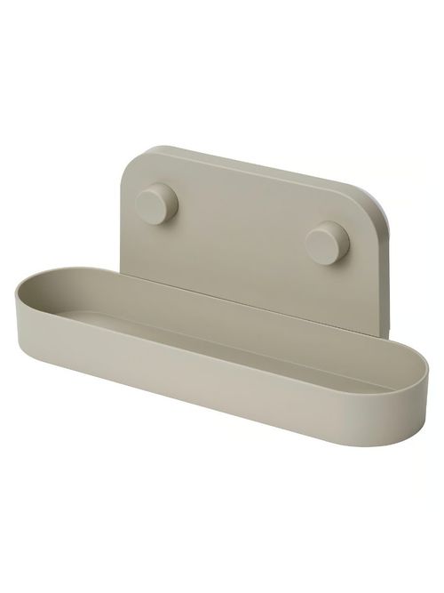 &Ouml;bon&Auml;s Wall Shelf With Suction Cup in Gray/Beige