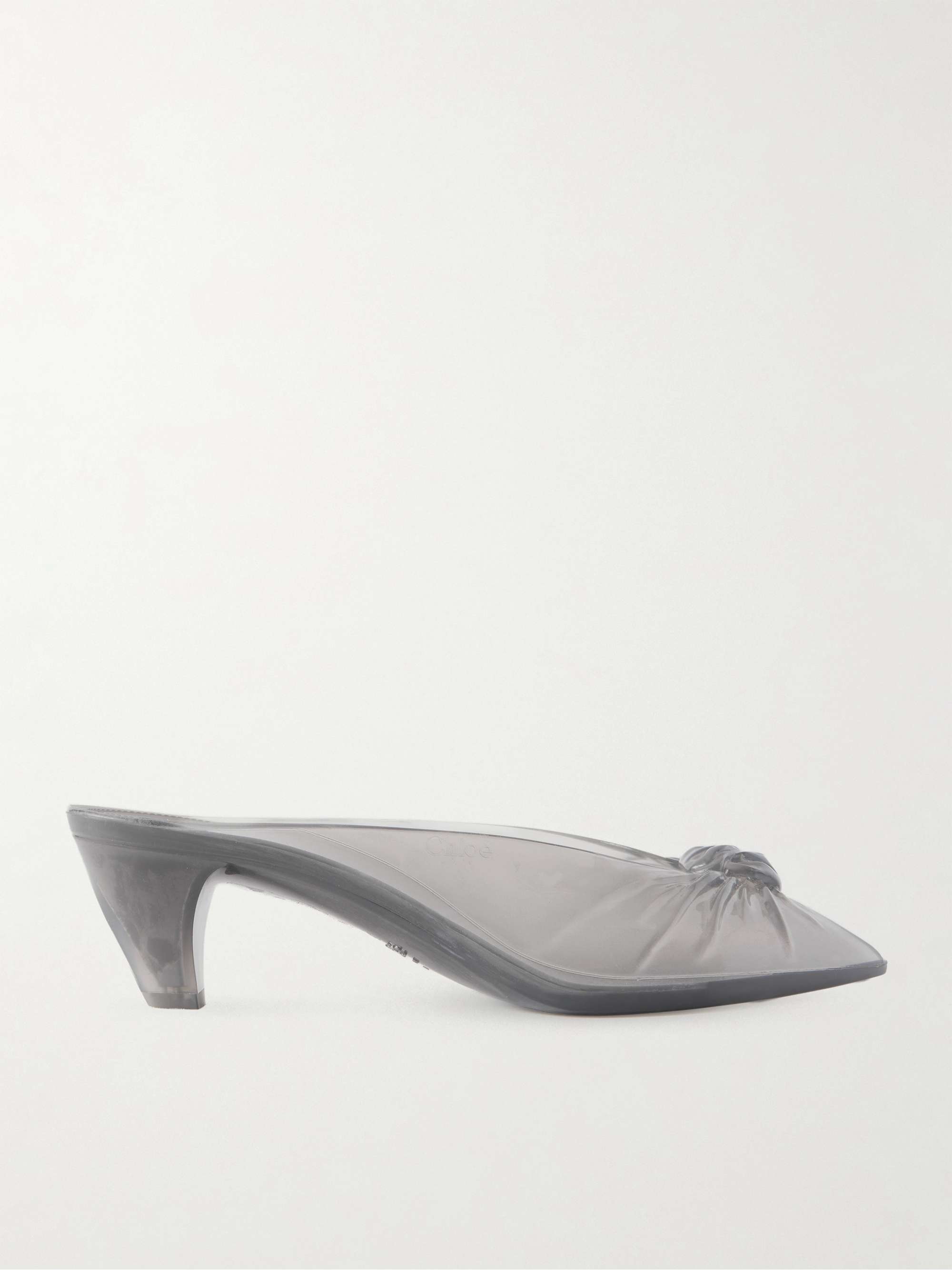 Ruched Tpu Mules