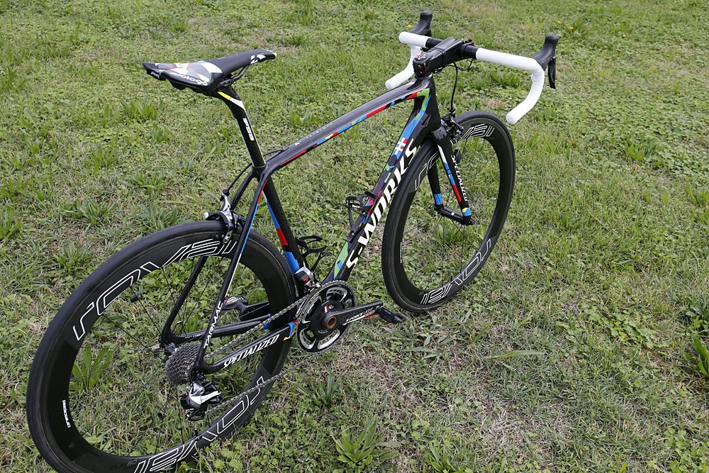 Peter Sagan's world champion's S-Works Tarmac
