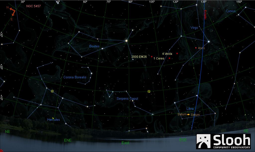 Asteroid 2000 EM26