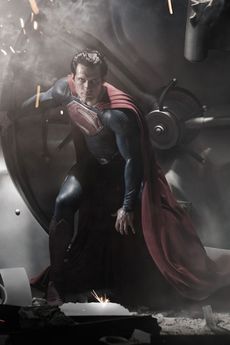 Superman - FIRST LOOK! Henry Cavill as Superman - Henry Cavill Superman - Henry - Cavill - Marie Claire - Marie Clarie UK 